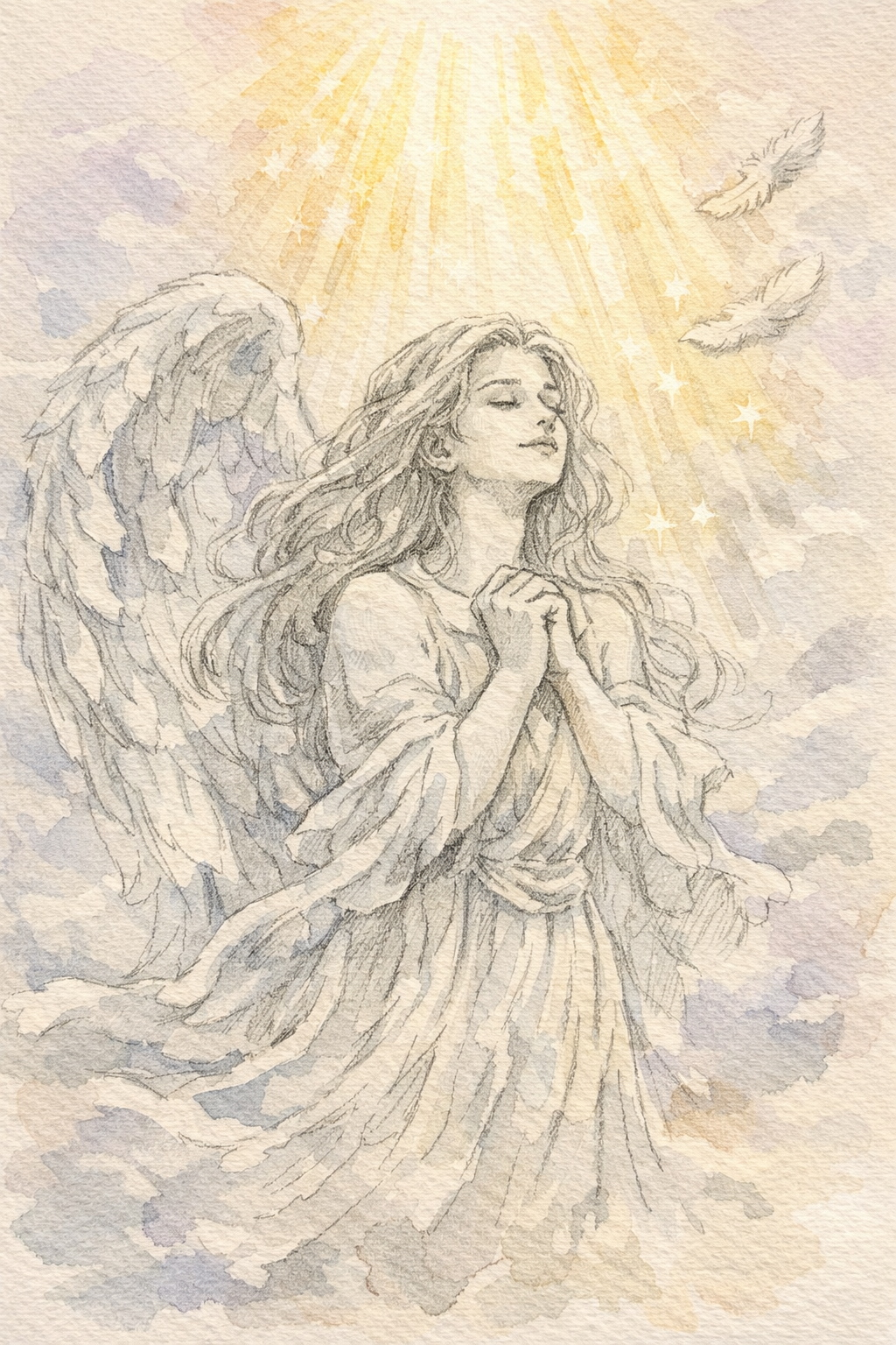 angel blessing done